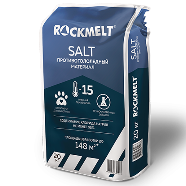 Противогололедный реагент Rockmelt Salt